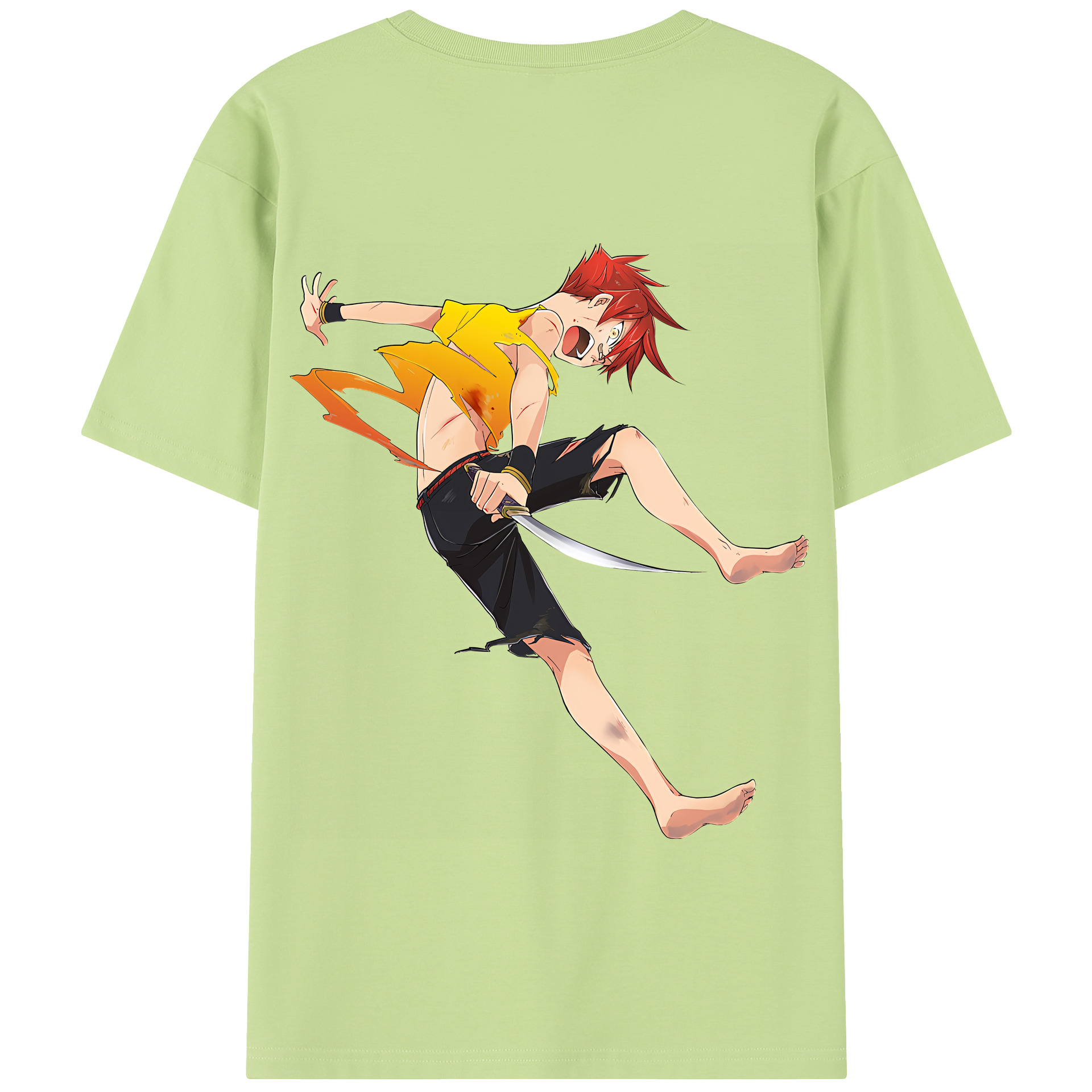 （画像用） 刀剣乱舞 Touken Ranbu 綿100％半袖Tシャツ（背面プリント）